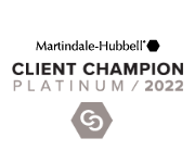 Martindale-Hubell Client Champion 2022